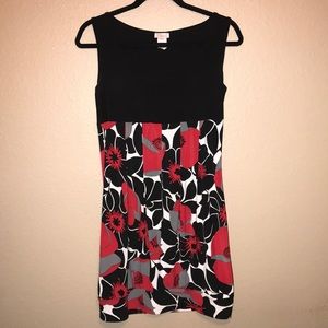 Floral Cocktail Mini Dress